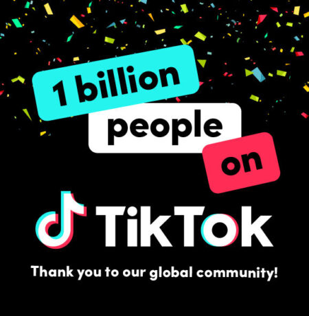 TikTok ma już 1 miliard użytkowników na świecie