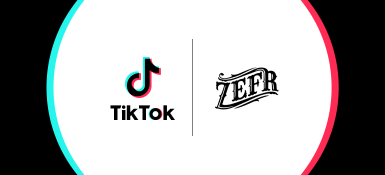 TikTok rozpoczyna współpracę z Zefr.